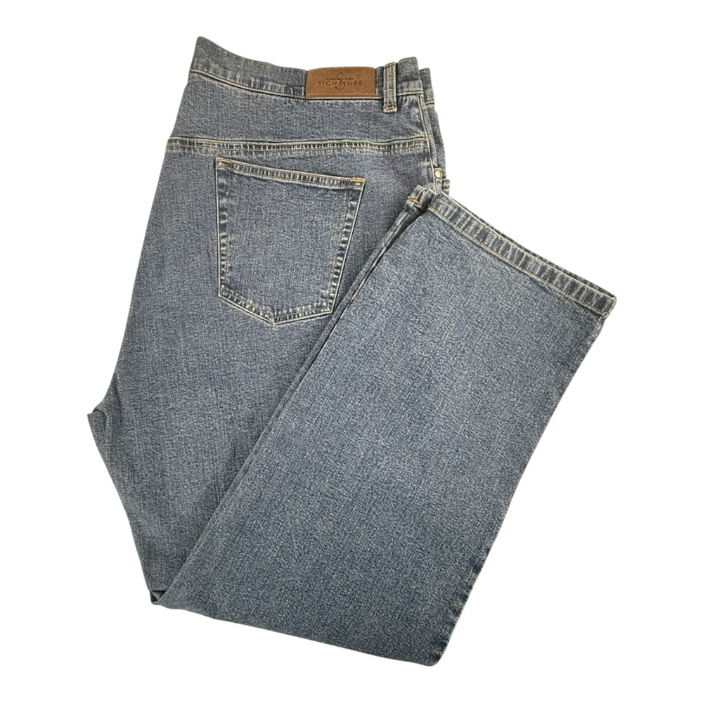 Jones New York Signature Mid-Rise Blue Jeans